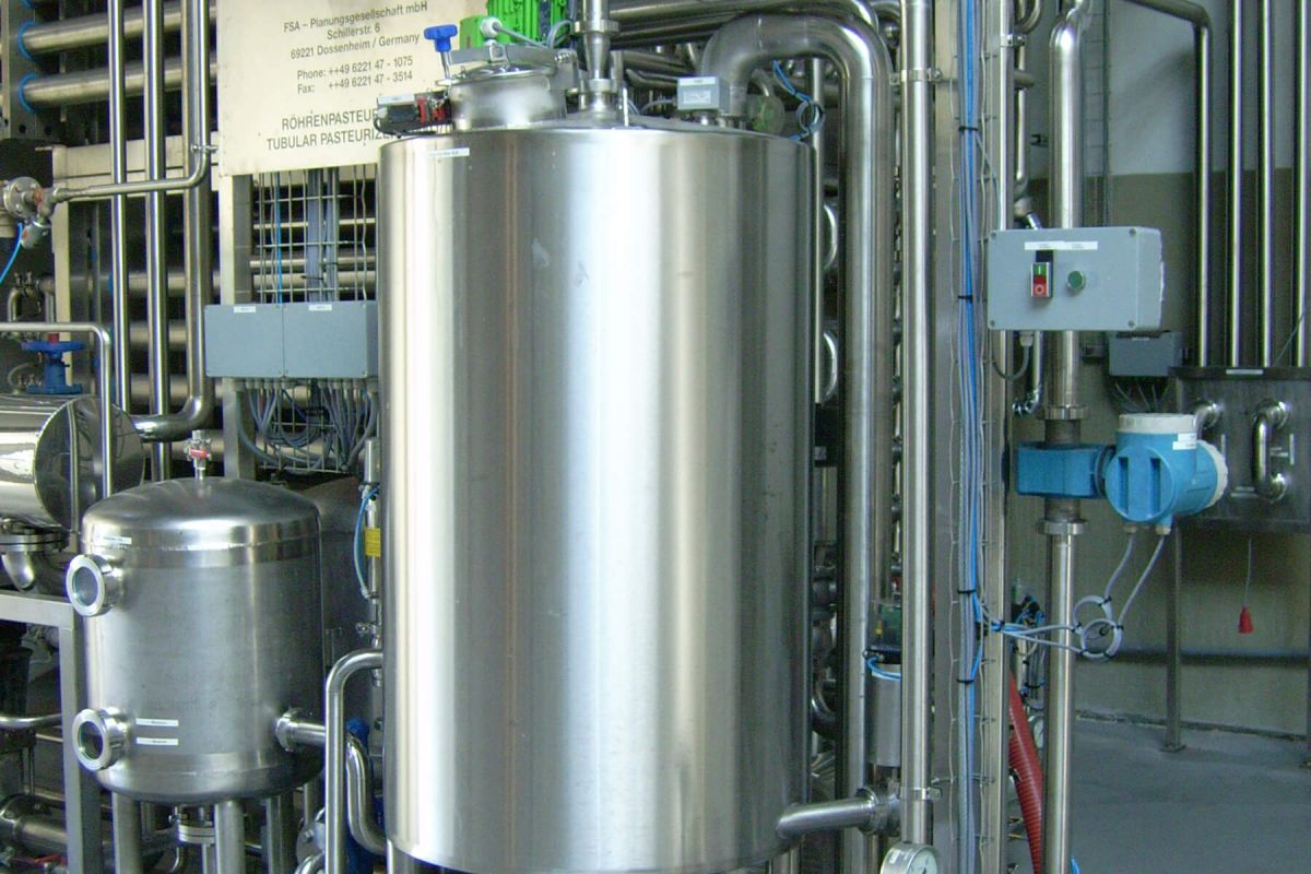 FSA Tubular Pasteurizer 10,000 l/h
